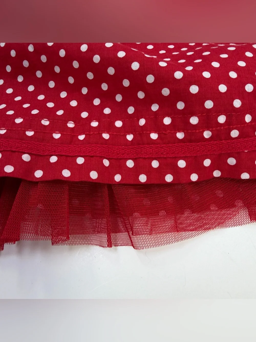 Toddler Girl 24M Polka Dot Party Dress Bundle Lot of 2 Navy Red EUC